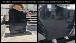 Read more about the article Custom Black Granite Memorials: Headstones, Tombstones & More