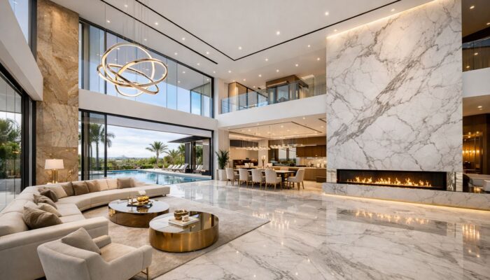 Why Premium Marble Is the First Choice for High-End Villas