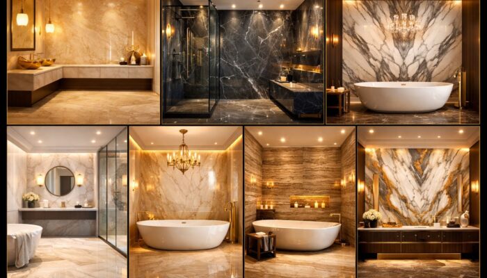 Top 7 Italian Marble Types for Luxury Bathroom Interiors