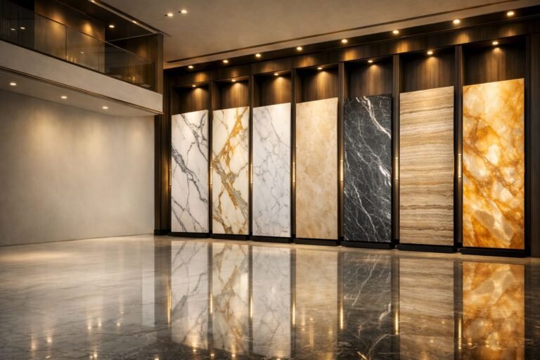 Ram Stone Top 10 Imported Marble Types for Luxury Interiors - Shree Ram Stones