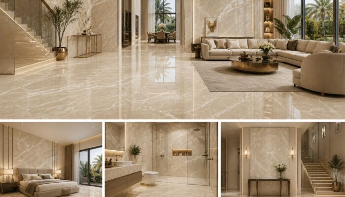 Imported Beige Marble Flooring: A Timeless Luxury for Your Dream Home