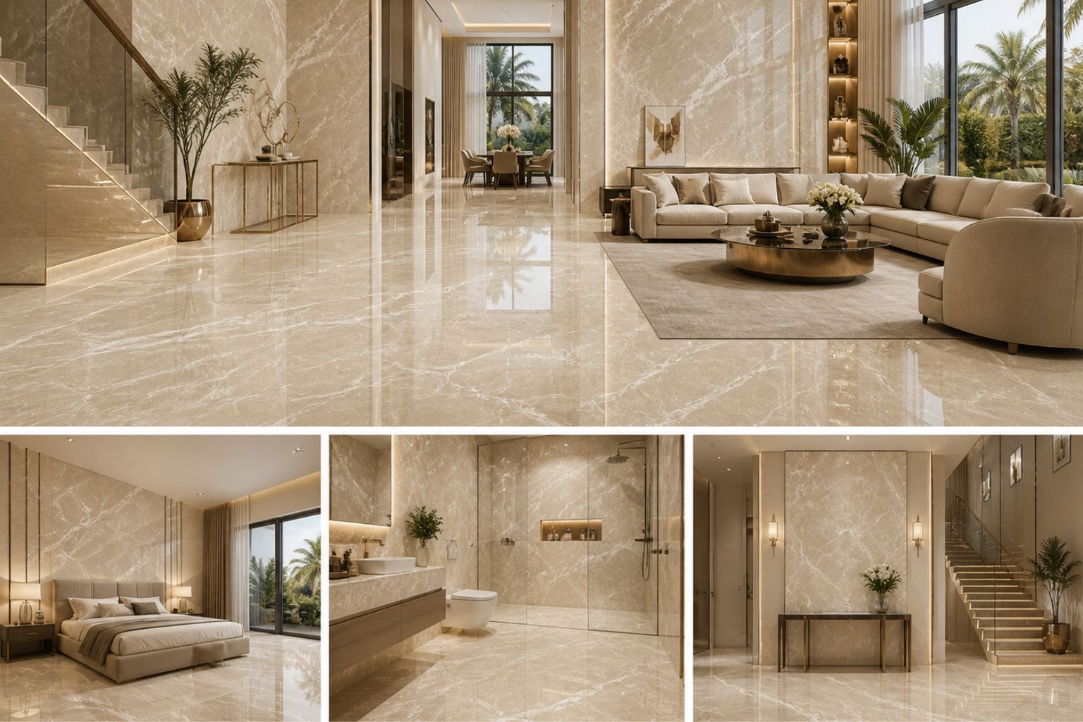 You are currently viewing Imported Beige Marble Flooring: A Timeless Luxury for Your Dream Home