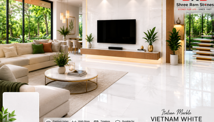 Italian Marble Vietnam White – Premium White Marble for Luxurious Interiors
