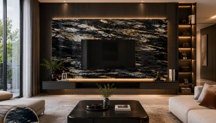 Alaska Granite Titanium Gold: A Luxury Granite for Modern Interiors