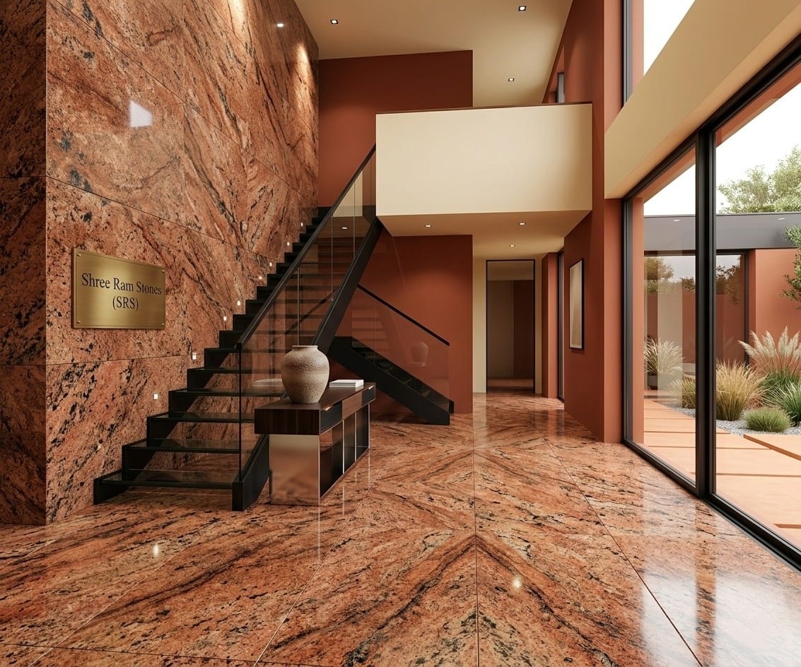 You are currently viewing Alaska Red Granite: Premium Natural Stone for Luxurious Interiors and Exteriors