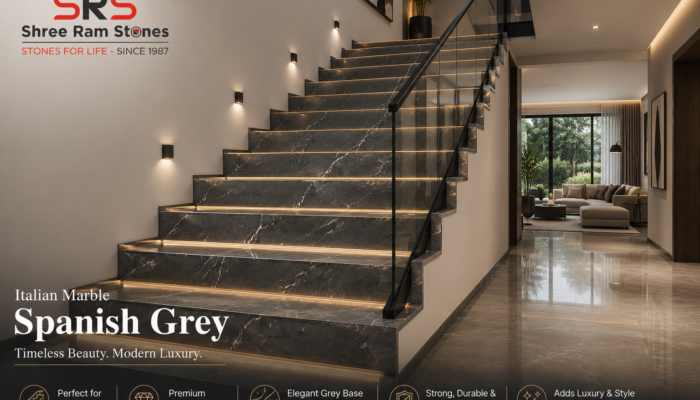 Italian Marble – Spanish Grey: Premium Luxury Marble for Elegant Interiors
