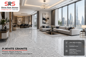 Read more about the article P White Granite – Elegant Indian White Granite for Timeless Luxury