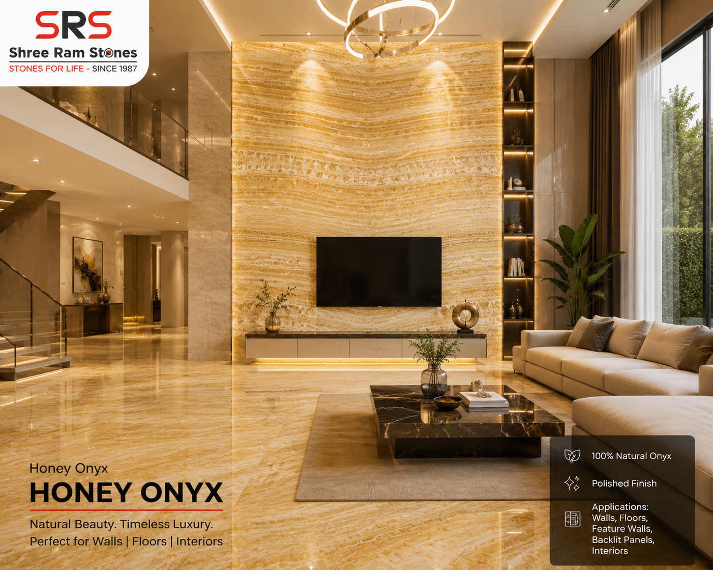 You are currently viewing Honey Onyx: Timeless Elegance for Premium Interior Spaces