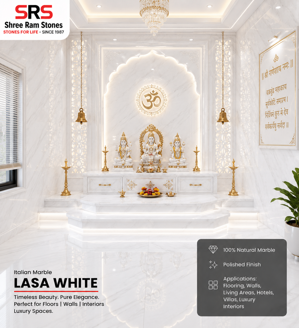 You are currently viewing Italian Marble Lasa White – Premium Luxury White Marble for Elegant Interiors