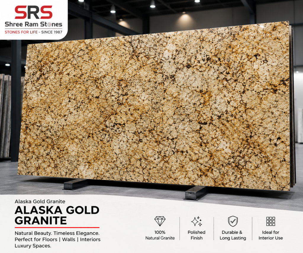 Alaska Gold Granite Slab