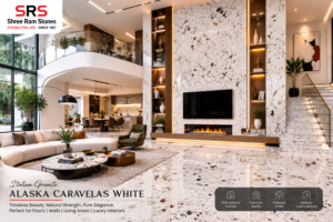 Read more about the article Alaska Caravelas White Granite – A Premium Choice for Elegant Interiors