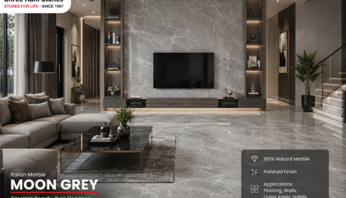 Italian Marble Moon Grey – A Sophisticated Choice for Luxury Interiors