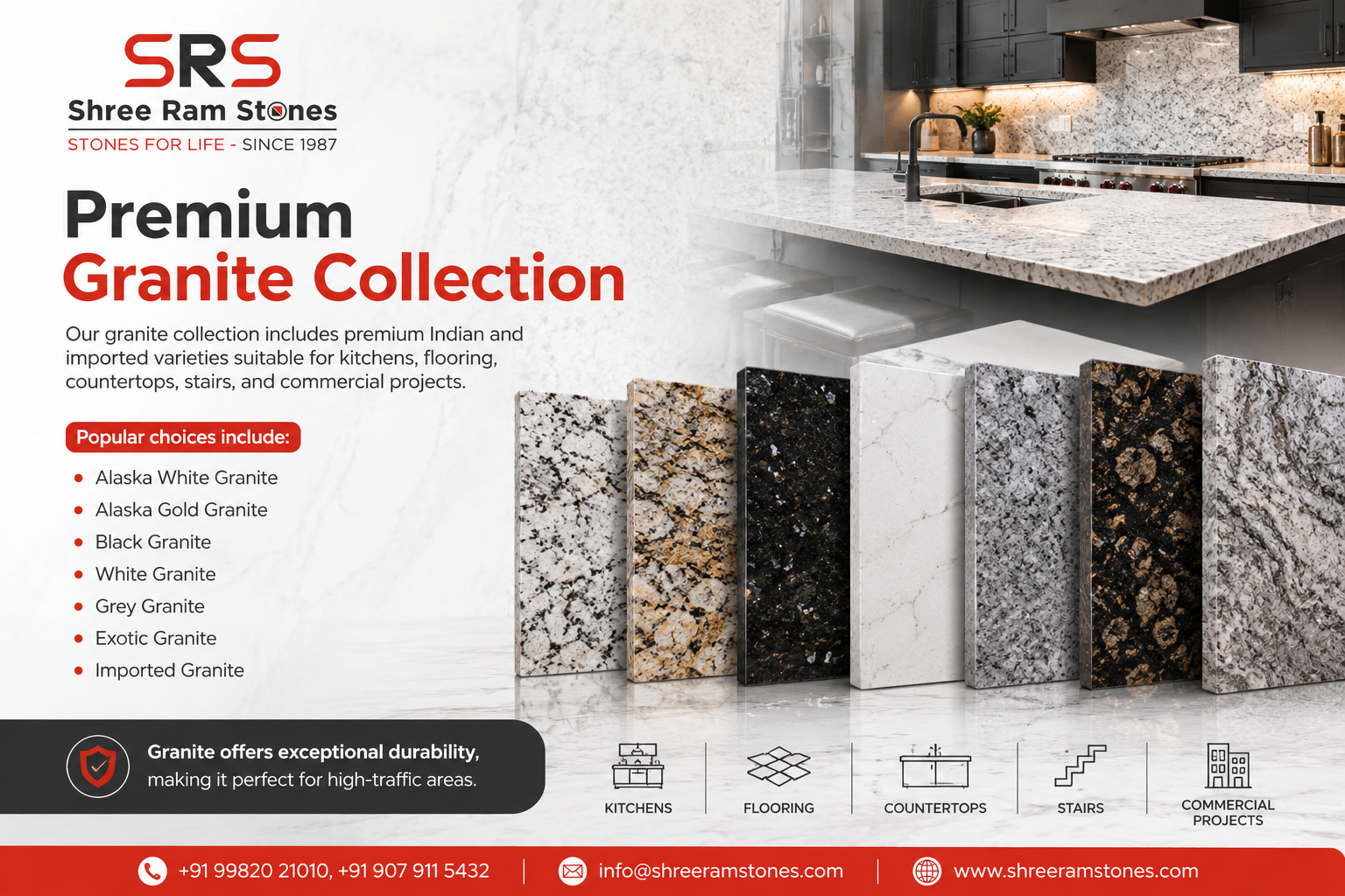 You are currently viewing Premium Granite Collection | Best Indian & Imported Granite for Homes and Commercial Projects