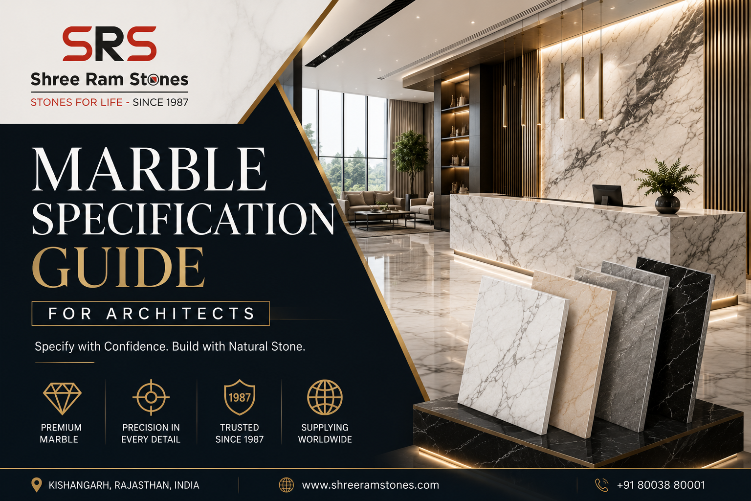 You are currently viewing Marble Specification Guide for Architects: Everything You Need to Know Before Choosing Natural Stone