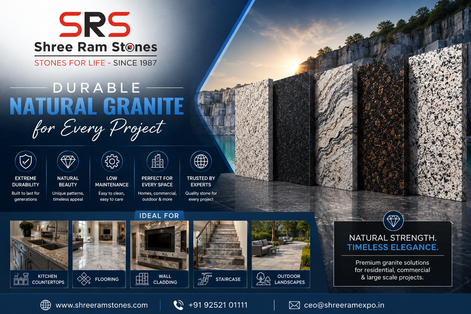 You are currently viewing Durable Natural Granite for Every Project