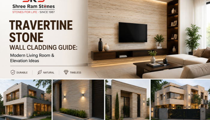 Travertine Stone Wall Cladding Guide: Modern Living Room & Elevation Ideas