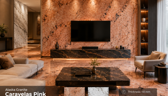 Alaska Granite Caravelas Pink – Premium Natural Granite for Luxurious Spaces