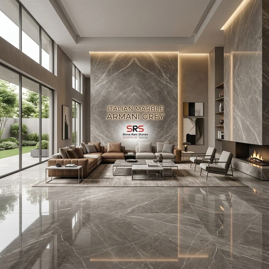You are currently viewing Italian Marble Armani Grey: Premium Luxury Grey Marble for Elegant Interiors