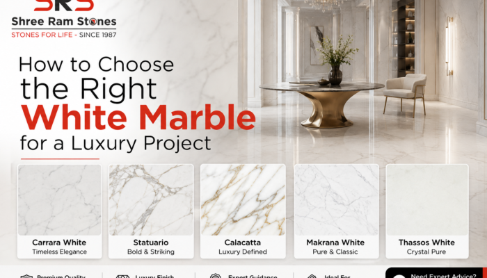 How to Choose the Right White Marble for a Luxury Project