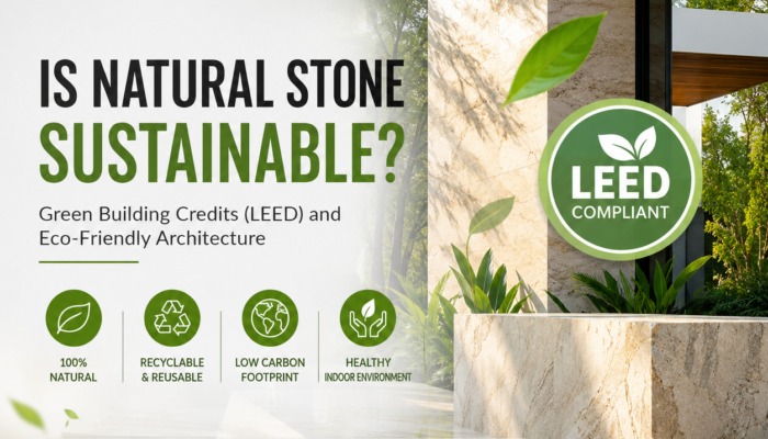 Is Natural Stone Sustainable? Green Building Credits (LEED) and Eco-Friendly Architecture