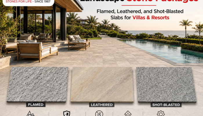 Outdoor Living & Landscape Stone Packages for Villas & Resorts