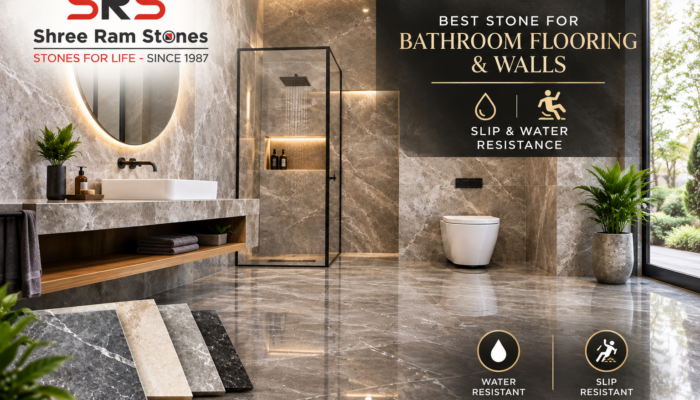 Best Stone for Bathroom Flooring & Walls – Slip and Water Resistance