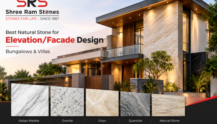 Best Natural Stone for Elevation/Facade Design in Bungalows & Villas