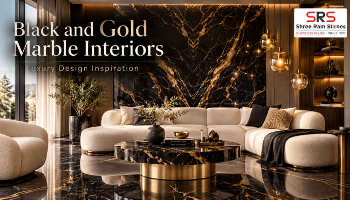 Black and Gold Marble Interiors: Luxury Design Inspiration