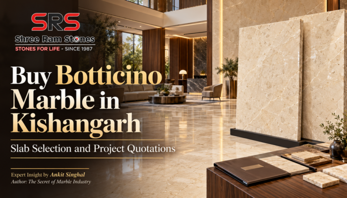 Buy Botticino Marble in Kishangarh: Slab Selection and Project Quotations
