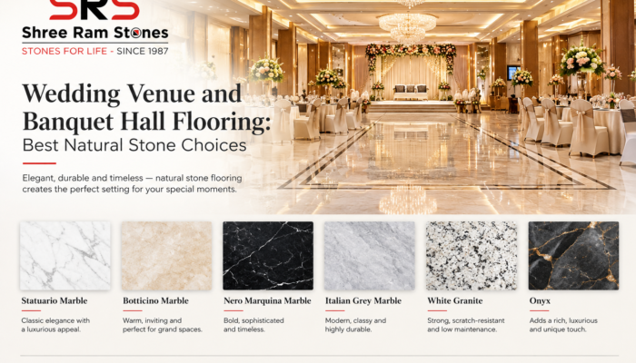 Wedding Venue and Banquet Hall Flooring: Best Natural Stone Choices